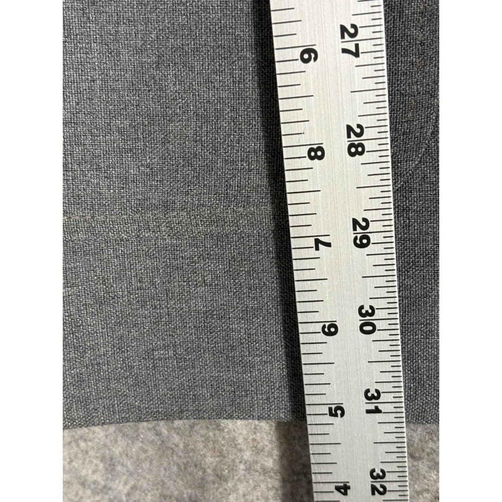 Oakmont Tailoring Mens Gray Blazer Jacket Buttons Double Breasted Formal Smart‎